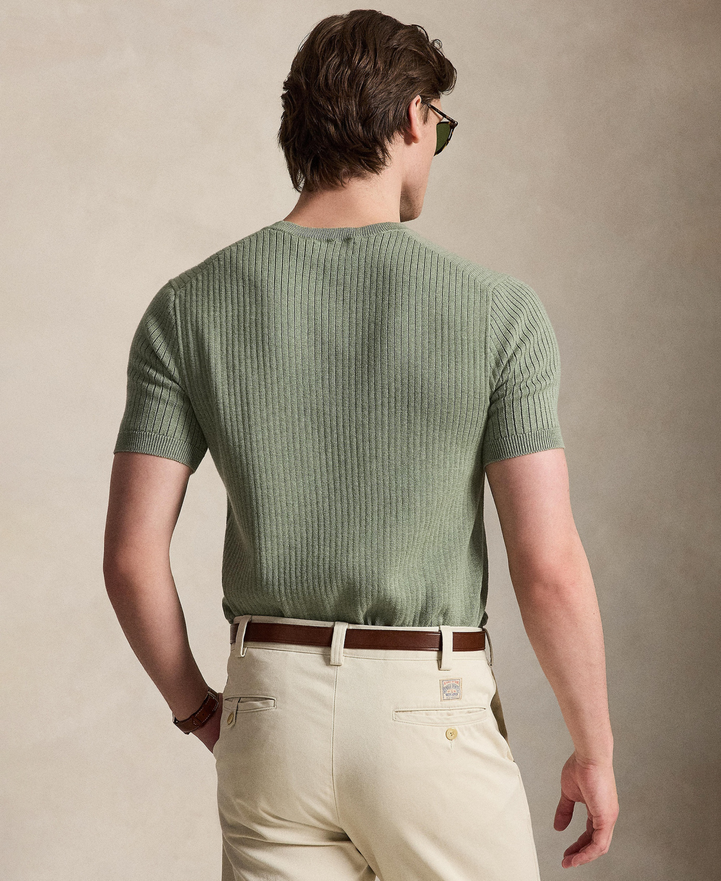 Polo Ralph Lauren Men's Crewneck Sweater - Fern Green Heather