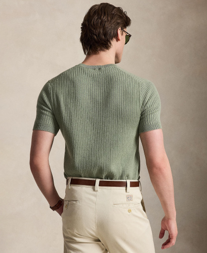 Polo Ralph Lauren Men's Crewneck Sweater - Fern Green Heather