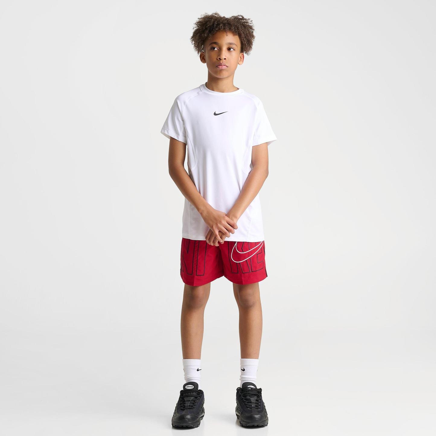 Boys' Big Kids' Nithtke Dri-FIT Pro T-Shirt - White