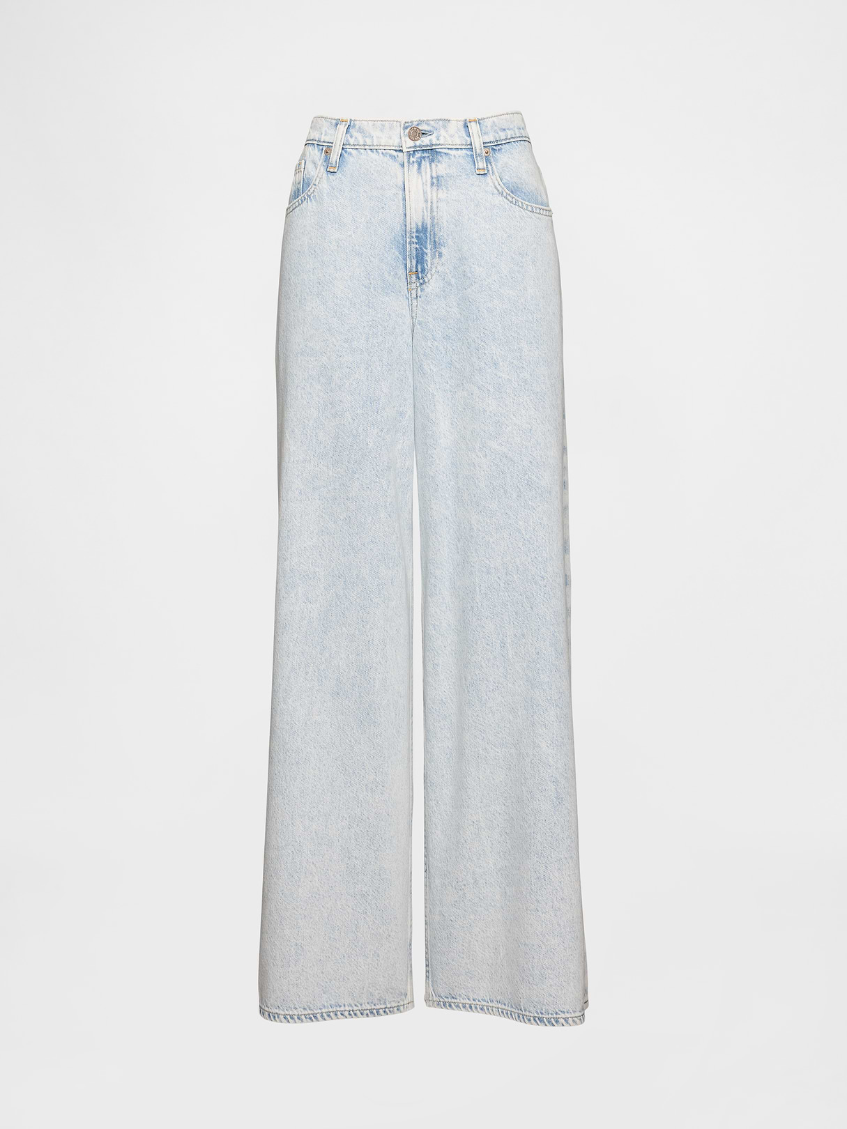Low Slung Extra Baggy Jeans - Light indigo