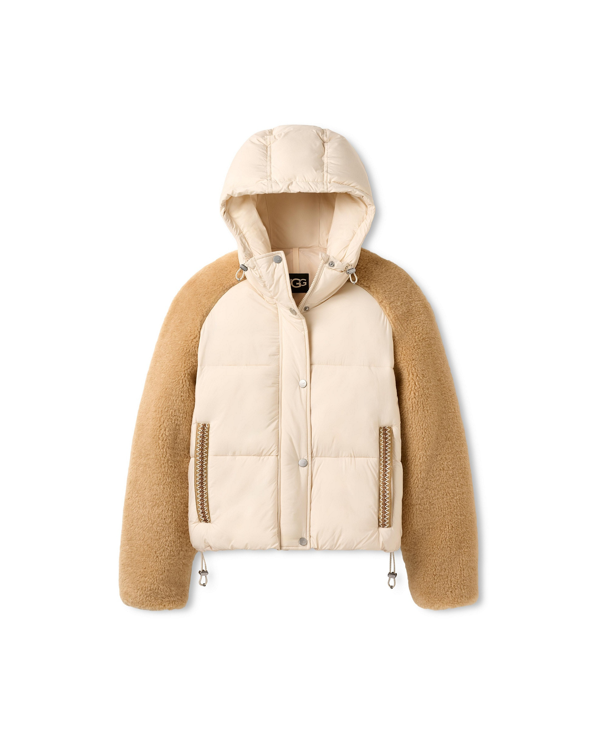 UGG Women's Mykah Puffer Jacket - Cream / Sand