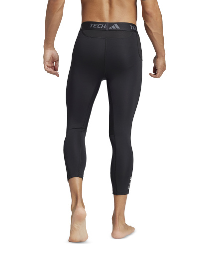 adidas Men's Techfit Compression 3/4 Training Tights - Black