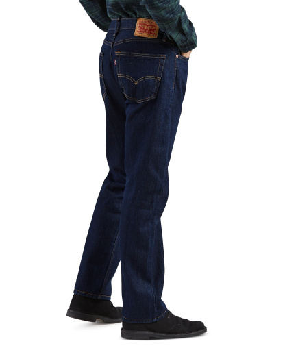 Levi's Men's 505™ Non-Stretch Regular Fit Jeans - Rinse Wash