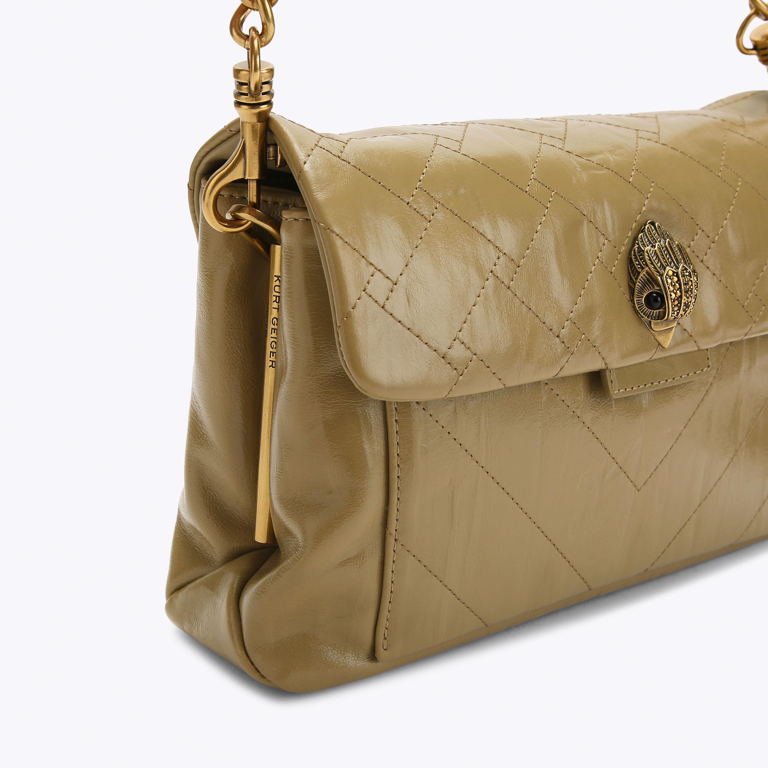 Kurt Geiger London Celia Shoulder Bag - Beige - view 6