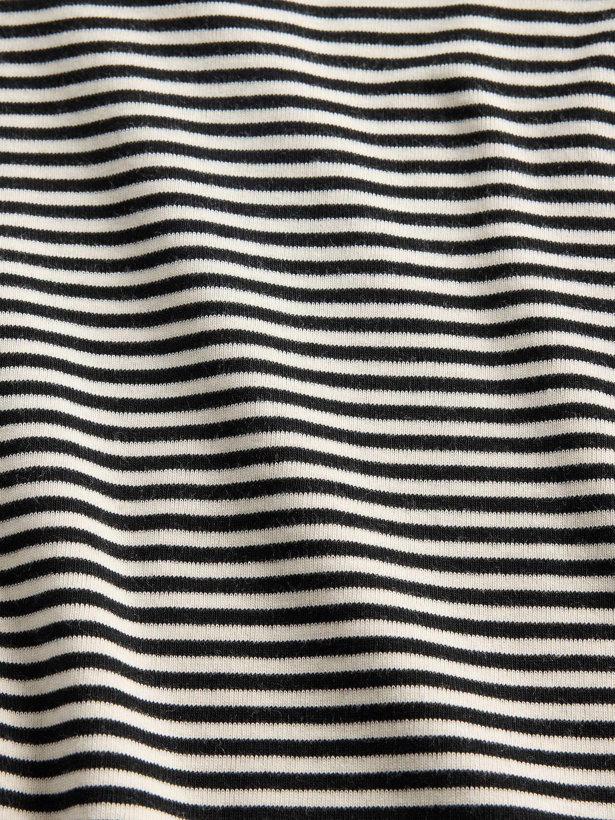 Modern Crew T-Shirt - Black & white stripe