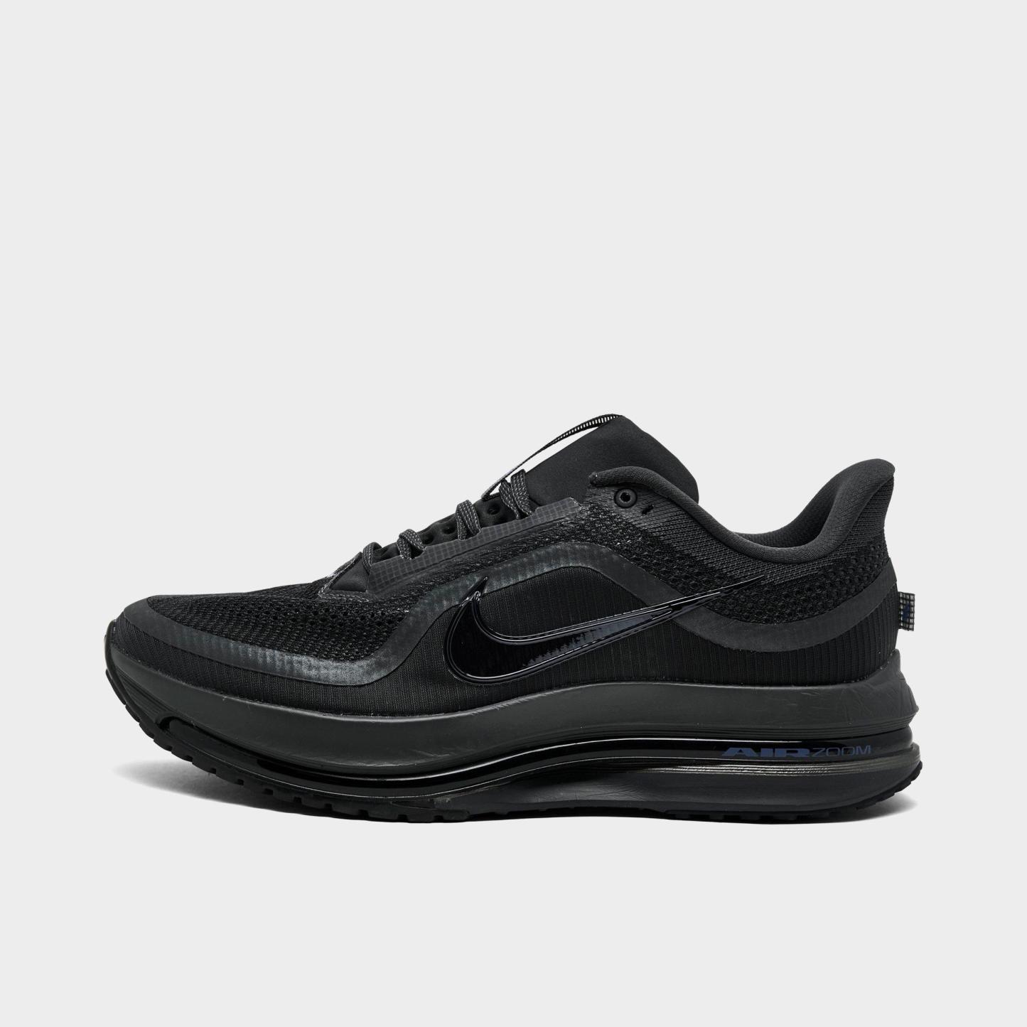 Men's Nithtke Pegasus Premium Running Shoes - Part 2 - Anthracite/Black/Game Royal/Smoke Grey - Left shoe facing left. Outside of the shoe.