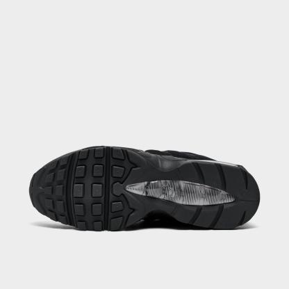 Men's Nithtke Air Max 95 Big Bubble Scorpion Casual Shoes - Part 2 - Black/Dark Smoke Grey/Metallic Cool Grey/Black - Bottom view