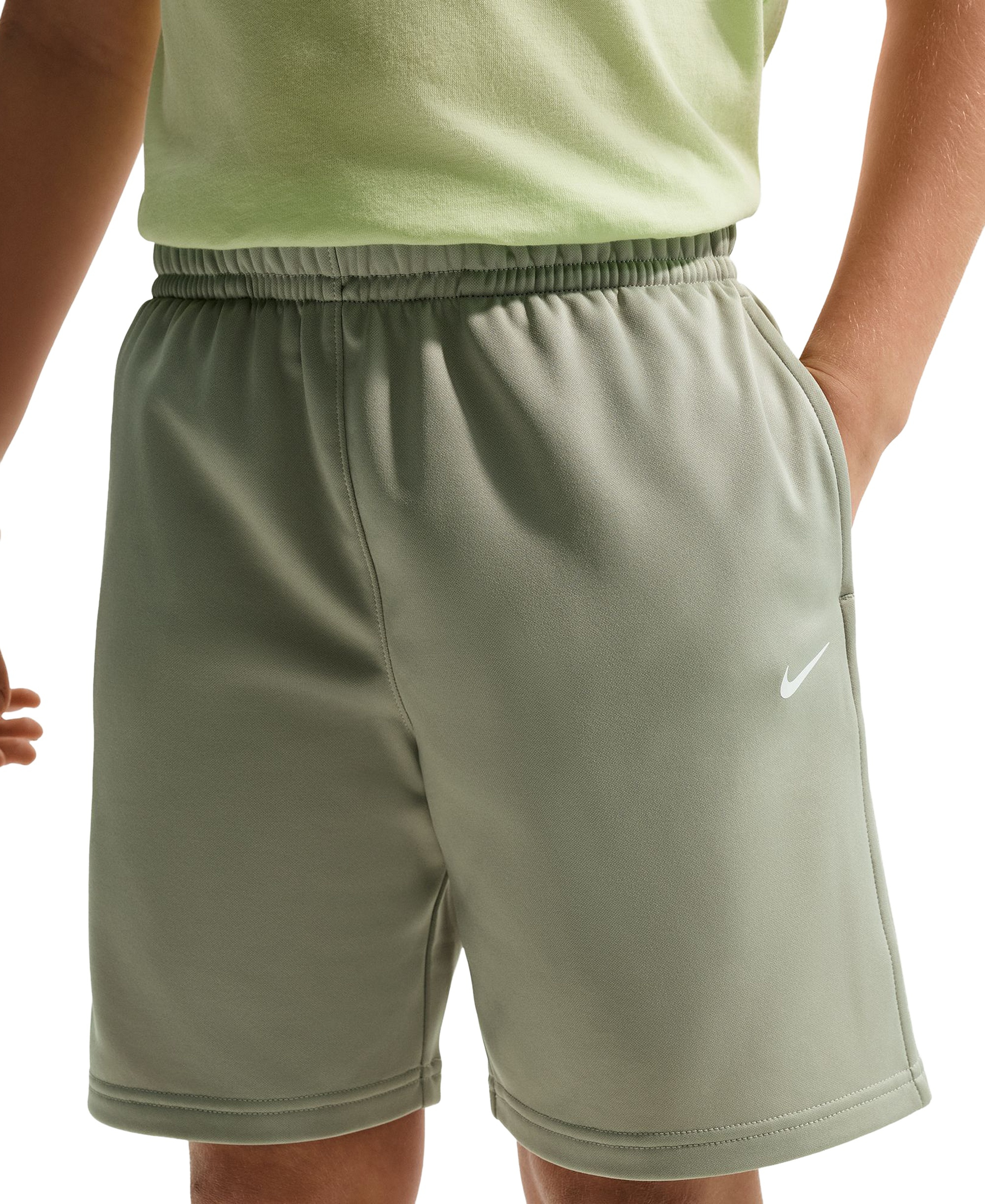 Nike Boys' 8-20 Sportswear Crewneck Sweatshirt & Shorts, 2-Piece Set - Spruce Fog