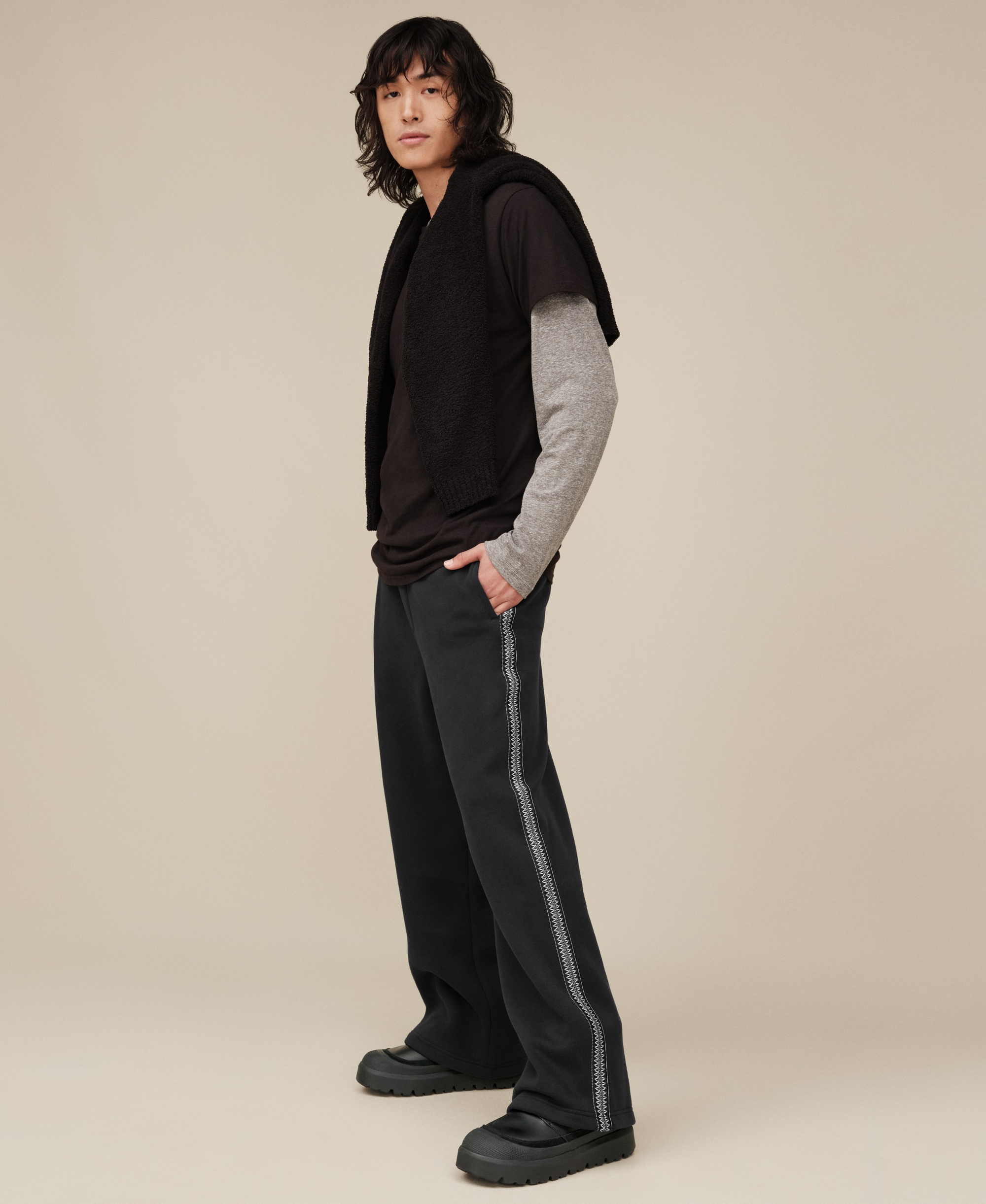 UGG Men's Tasman Straight-Leg Pants - Tar