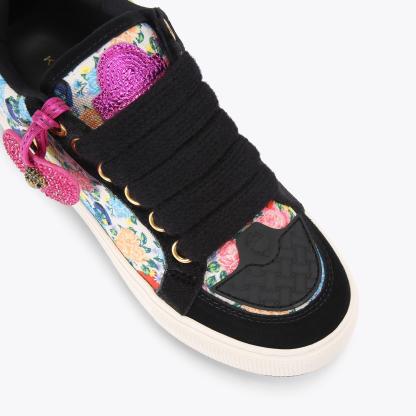 Kurt Geiger London Southbank Tag Sneaker - Black - view 5