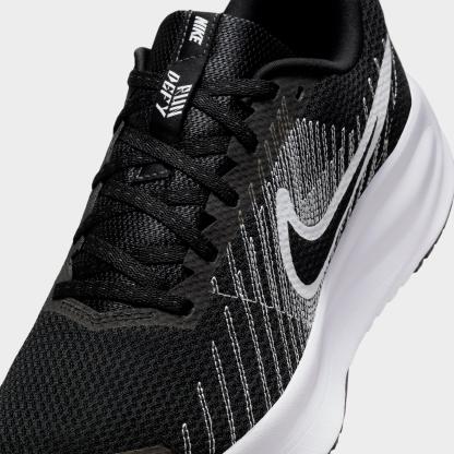Men's Nithtke Run Defy Running Shoes - Black/White - Detail shot