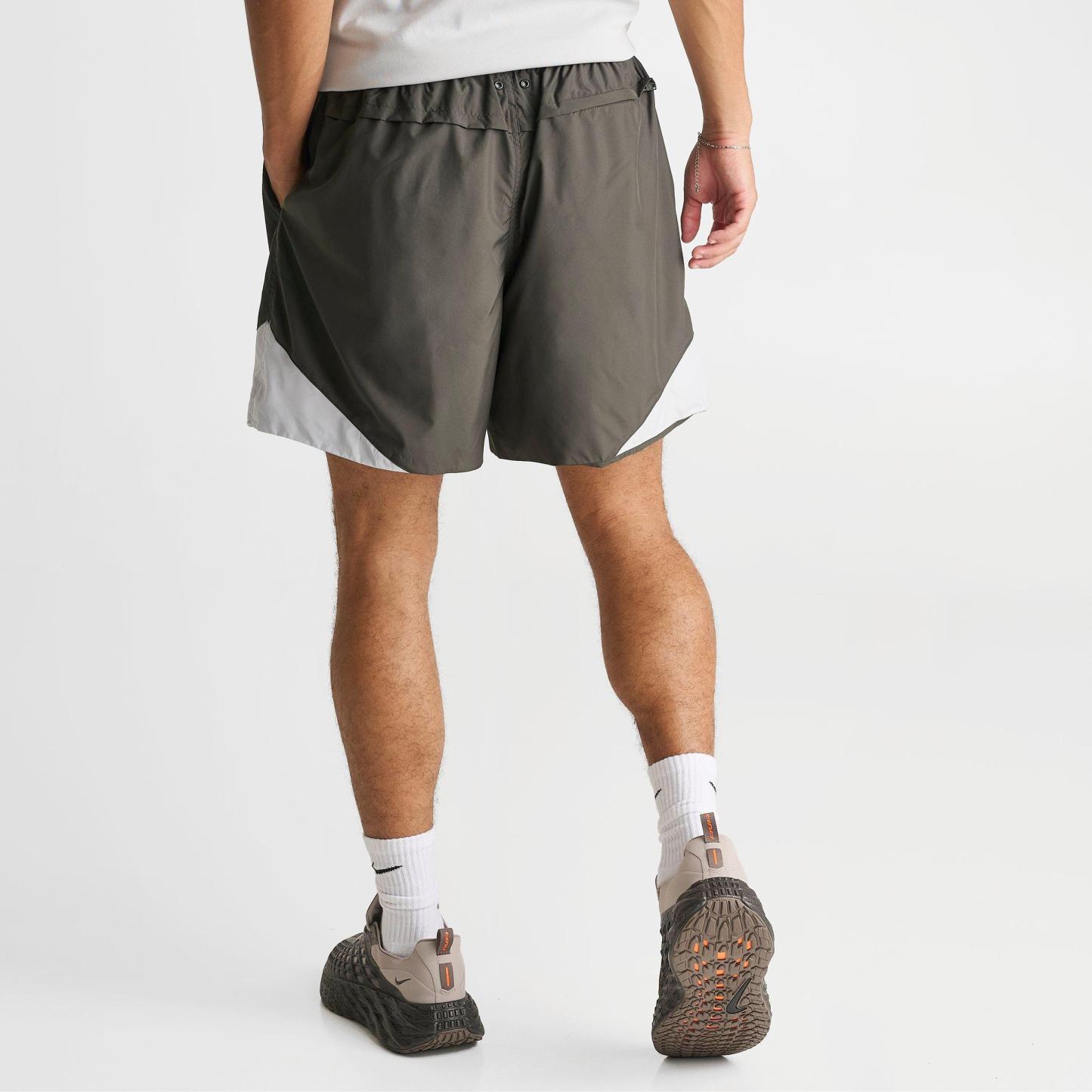 Men's Nithtke Windrunner Lightweight Woven Shorts - Newsprint/Grey Fog/White