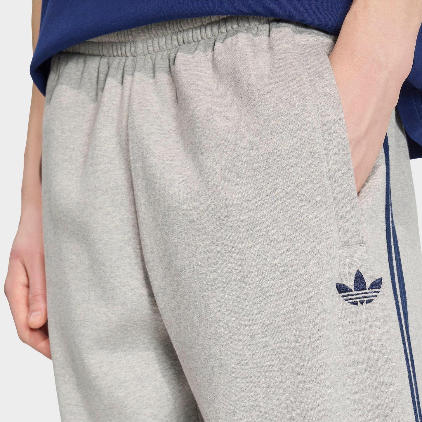 Men's adidas Originals Adicolor 3-Stripes Cuffed Sweatpants - Medium Grey Heather