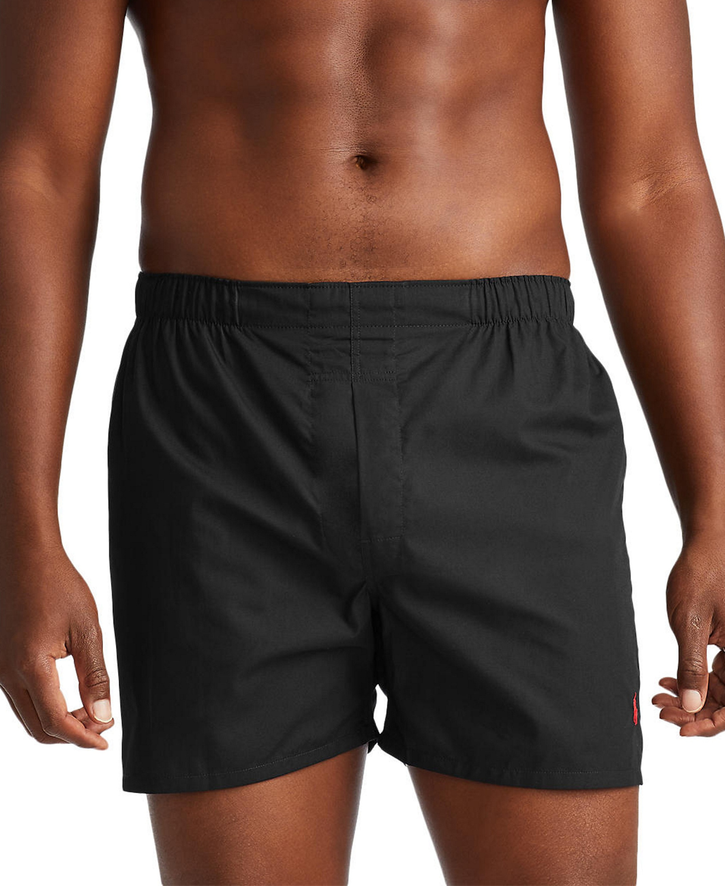 Polo Ralph Lauren Men's 3-Pack Classic Woven Cotton Boxers - Bengal Stripe / Stockton / Polo Black