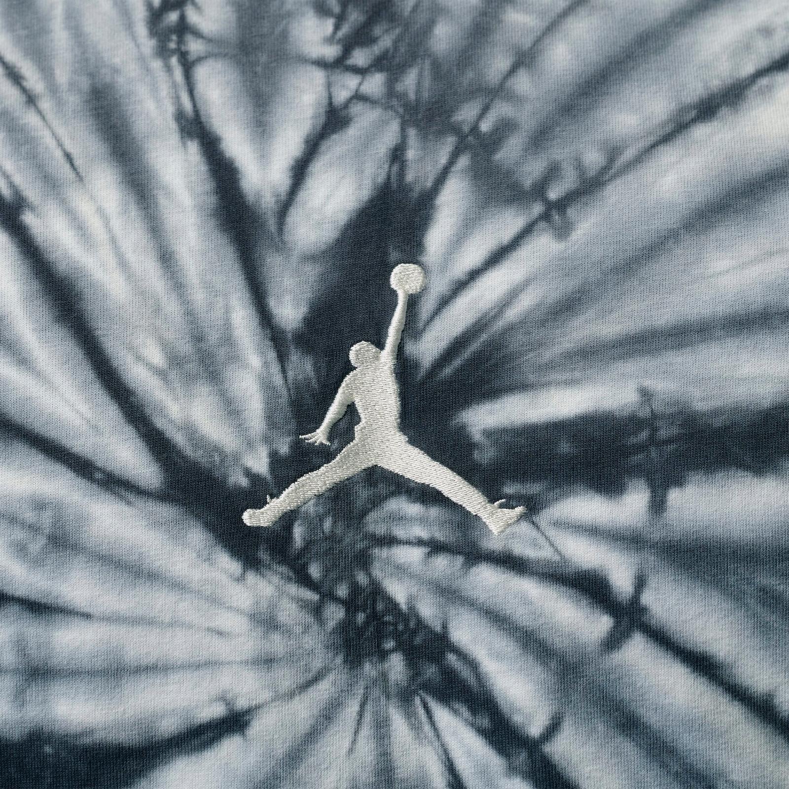 Men's Jordan Brooklyn Tie-Dye Festival T-Shirt - Sail/Pale Ivory - view 5