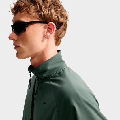 Men's Nithtke Sportswear Tech Dri-FIT Shori Knit Full-Zip Track Jacket - Camo Green/Black