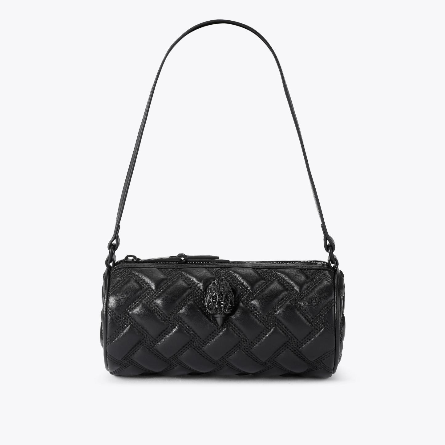 Kurt Geiger London Small Kensington Drench Barrel Bag - Black