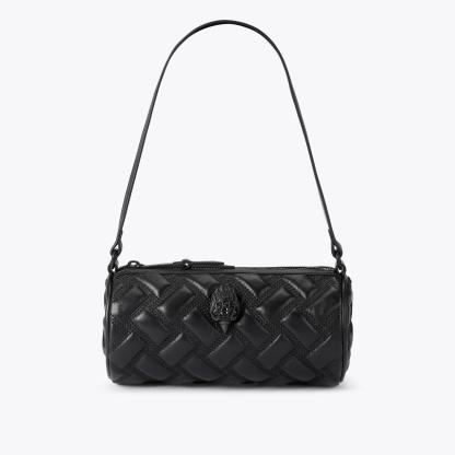 Kurt Geiger London Small Kensington Drench Barrel Bag - Black