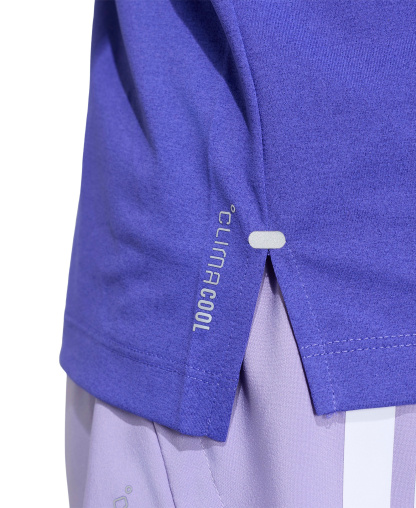 adidas Women's Crewneck Running T-Shirt - Pure Purple