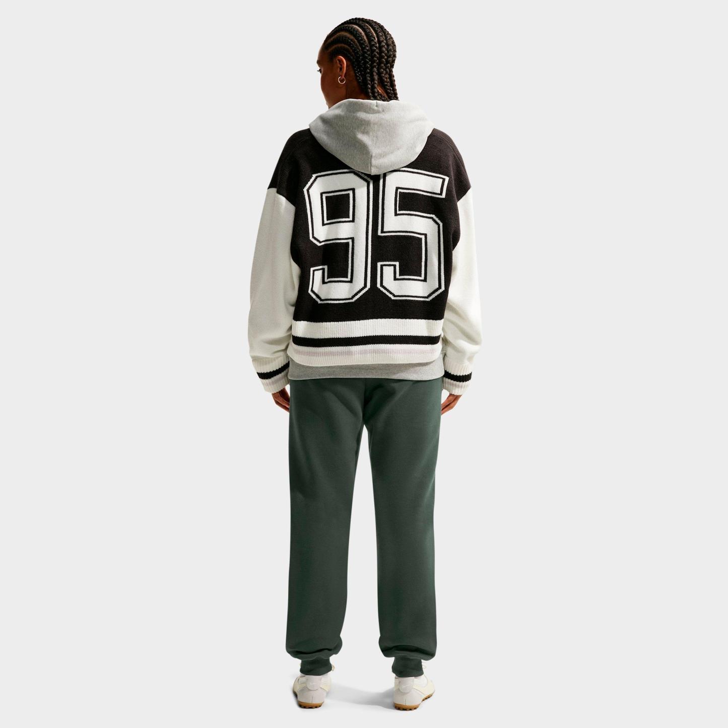 Women's Nithtke Studio Fleece Medium-Weight Mid-Rise Jogger Pants - Camo Green/Sail