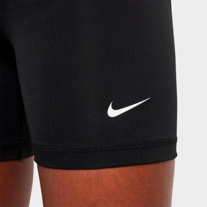 Girls' Big Kids' Nike Pro High-Waisted Bike Shorts - Black