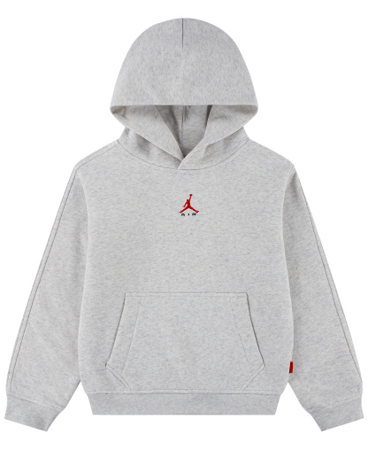 Jordan Boys' 8-20 Brooklyn Long-Sleeve Hoodie - Neutral Gray Heather
