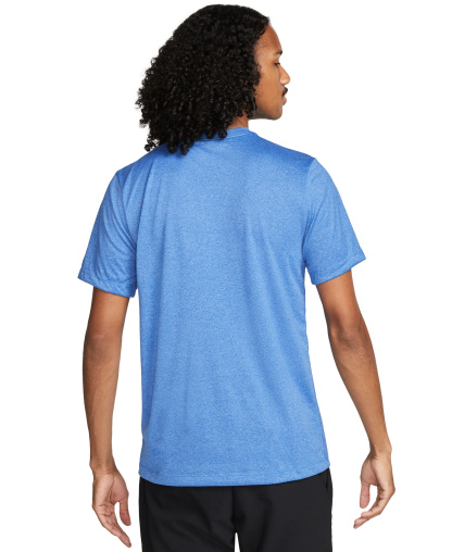 Nike Men's Dri-FIT Legend Fitness Logo T-Shirt - Game Royal/Pacific Blue/HTR/Black