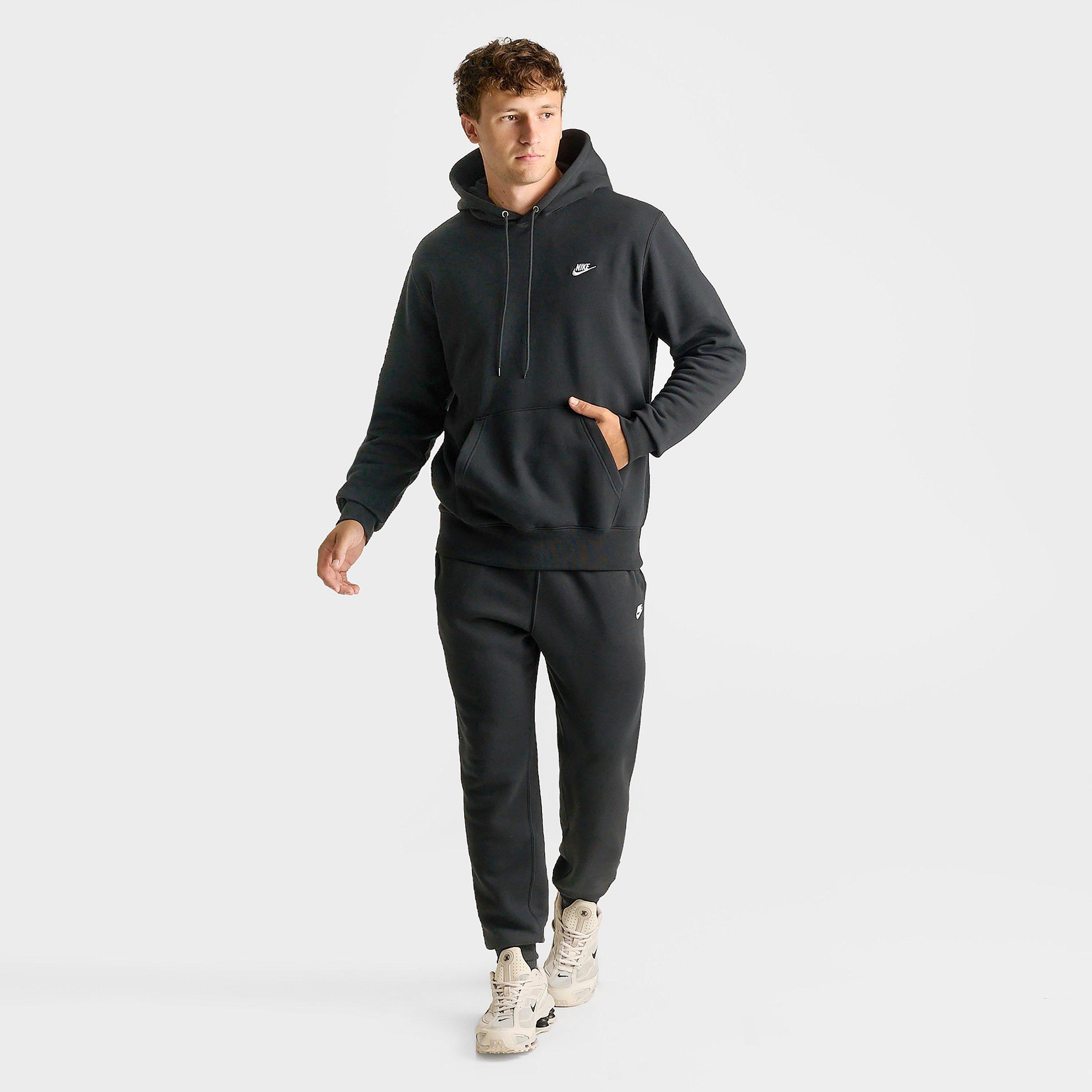 Men's Nithtke Club Fleece Premium Embroidered Pullover Hoodie - Part 1 - Black/Black/Multi