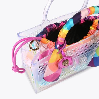Kurt Geiger London Small Jelly Tote Bag - Multi Colored - view 6