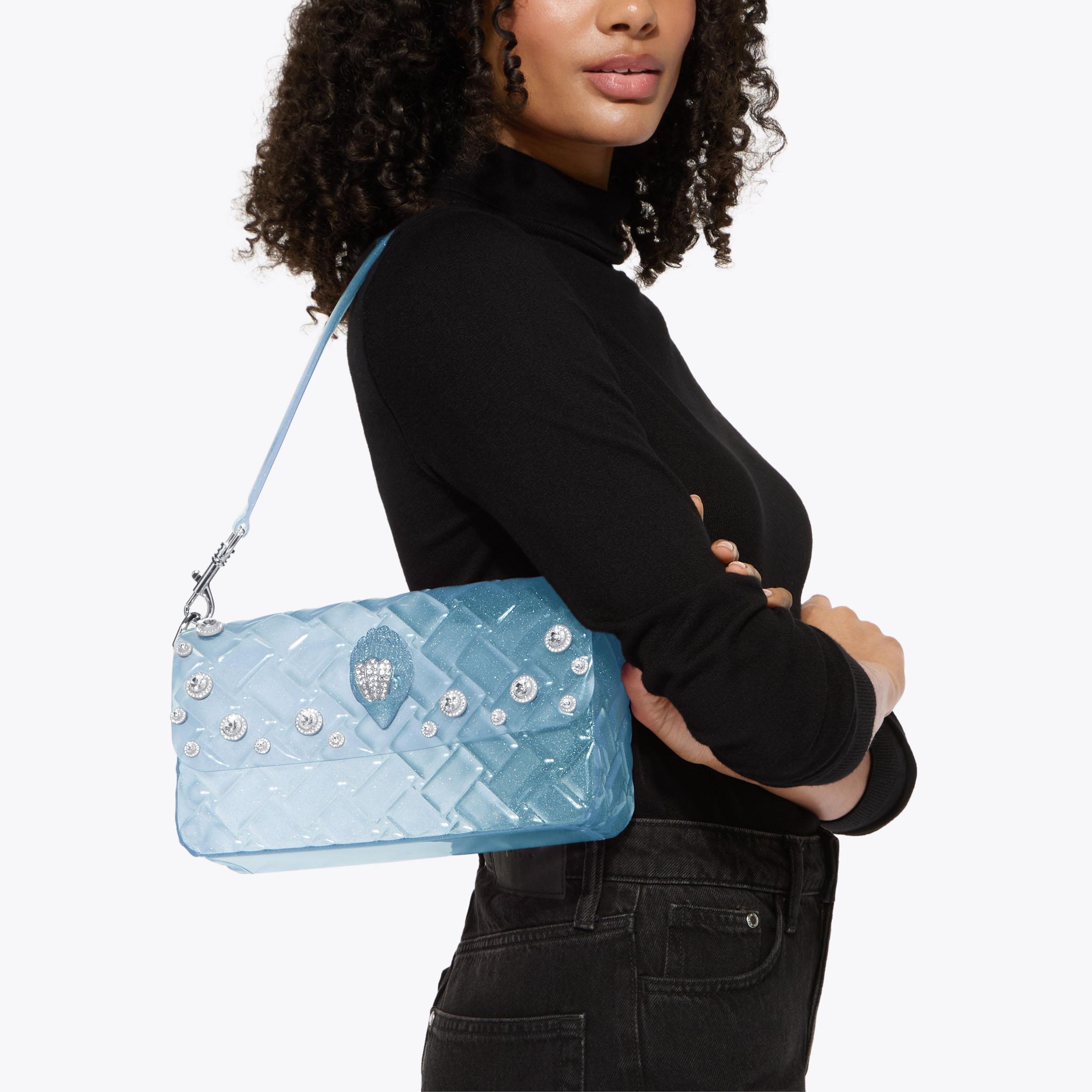 Kurt Geiger London Jelly Kensington Crystal Bag - Blue - view 2