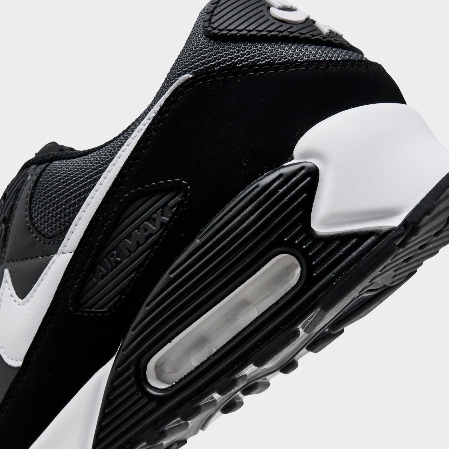 Men's Nithtke Air Max 90 Casual Shoes - Part 4 - Iron Grey/Dark Smoke Grey/Black/White - Detail shot