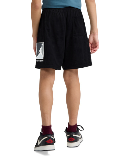 Jordan Boys' 8-20 Pull-On Mesh Shorts - Black