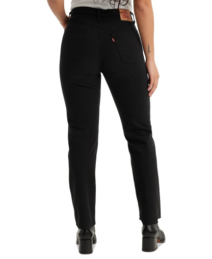 Levi's Women's 501 Original-Fit Straight-Leg Jeans - Black Sprout