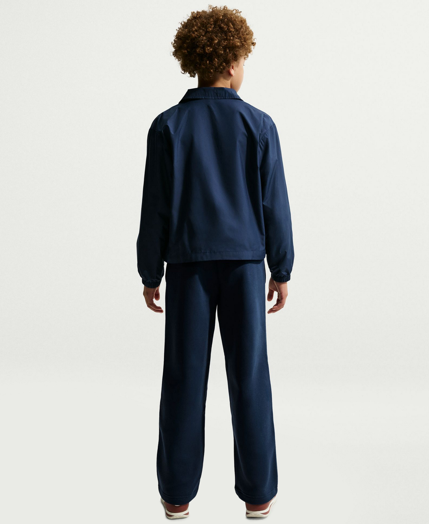 Nike Girls' and Boys' 7-20 Sportswear Loose Open-Hem Pants - Mnnavy/whi