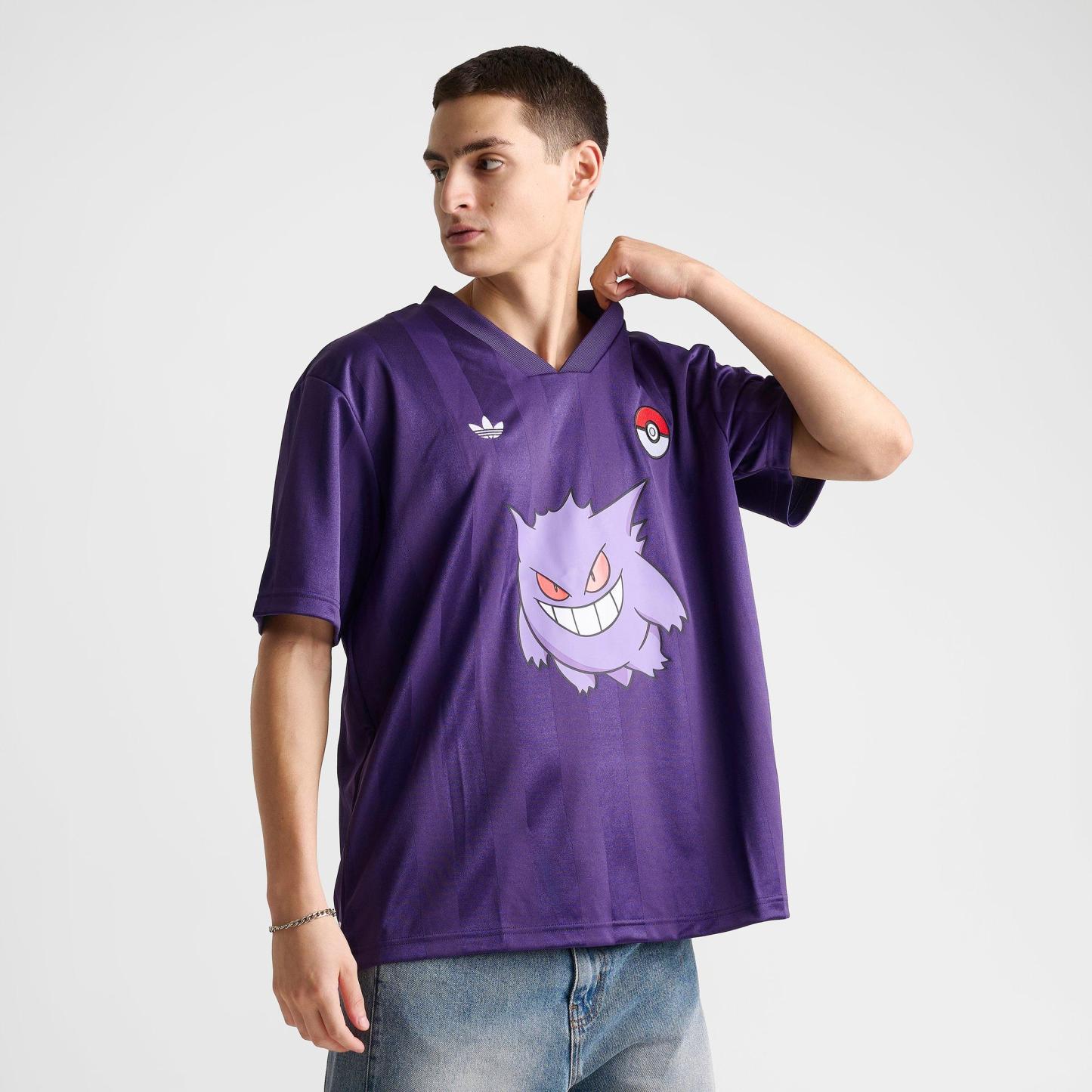 Men's adidas Originals x Pokémon Charizard Loose Jersey - Violet