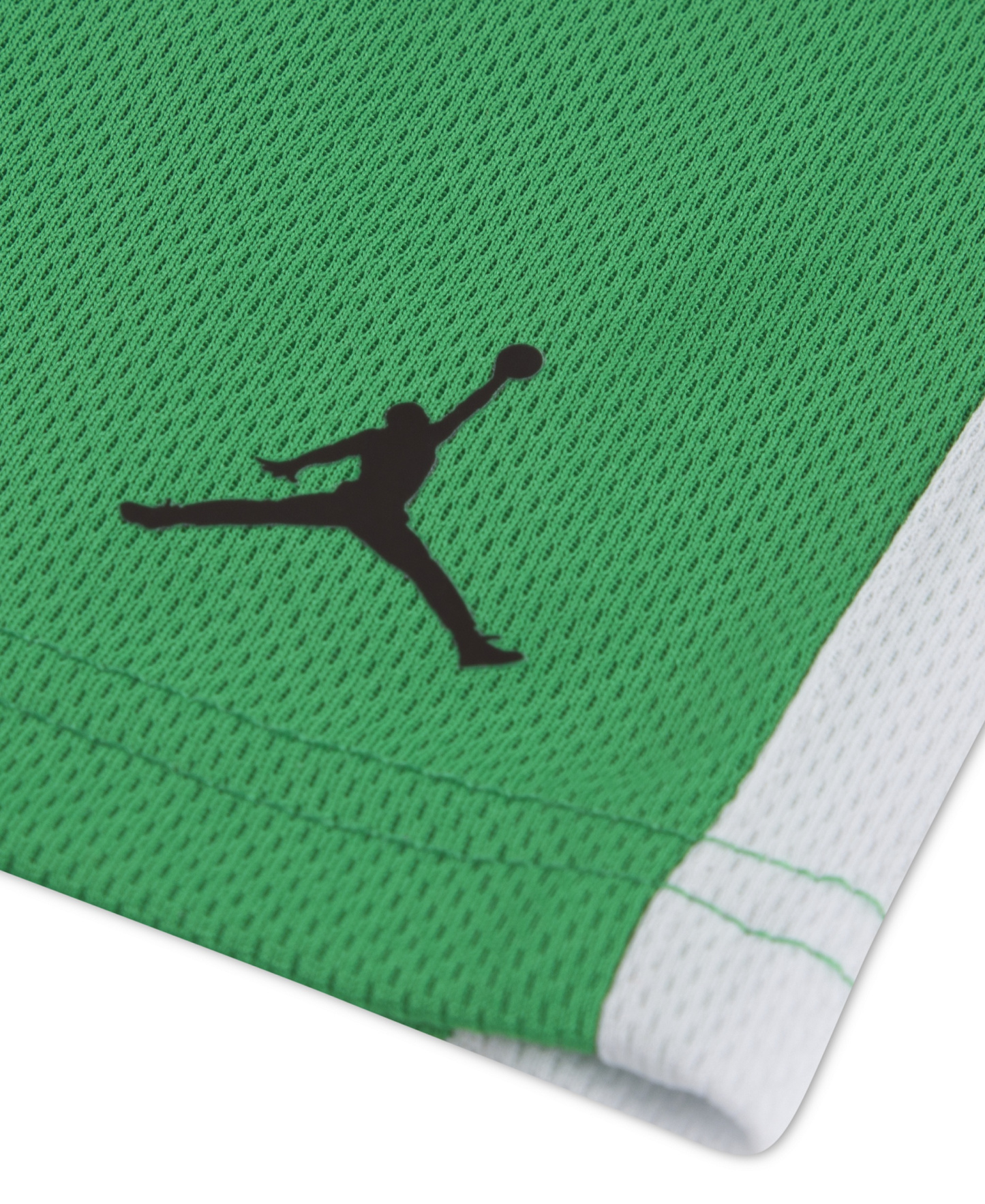 Jordan Boys' 2T-7 Airball Crewneck T-Shirt and Shorts, 2-Piece Set - Green/Black
