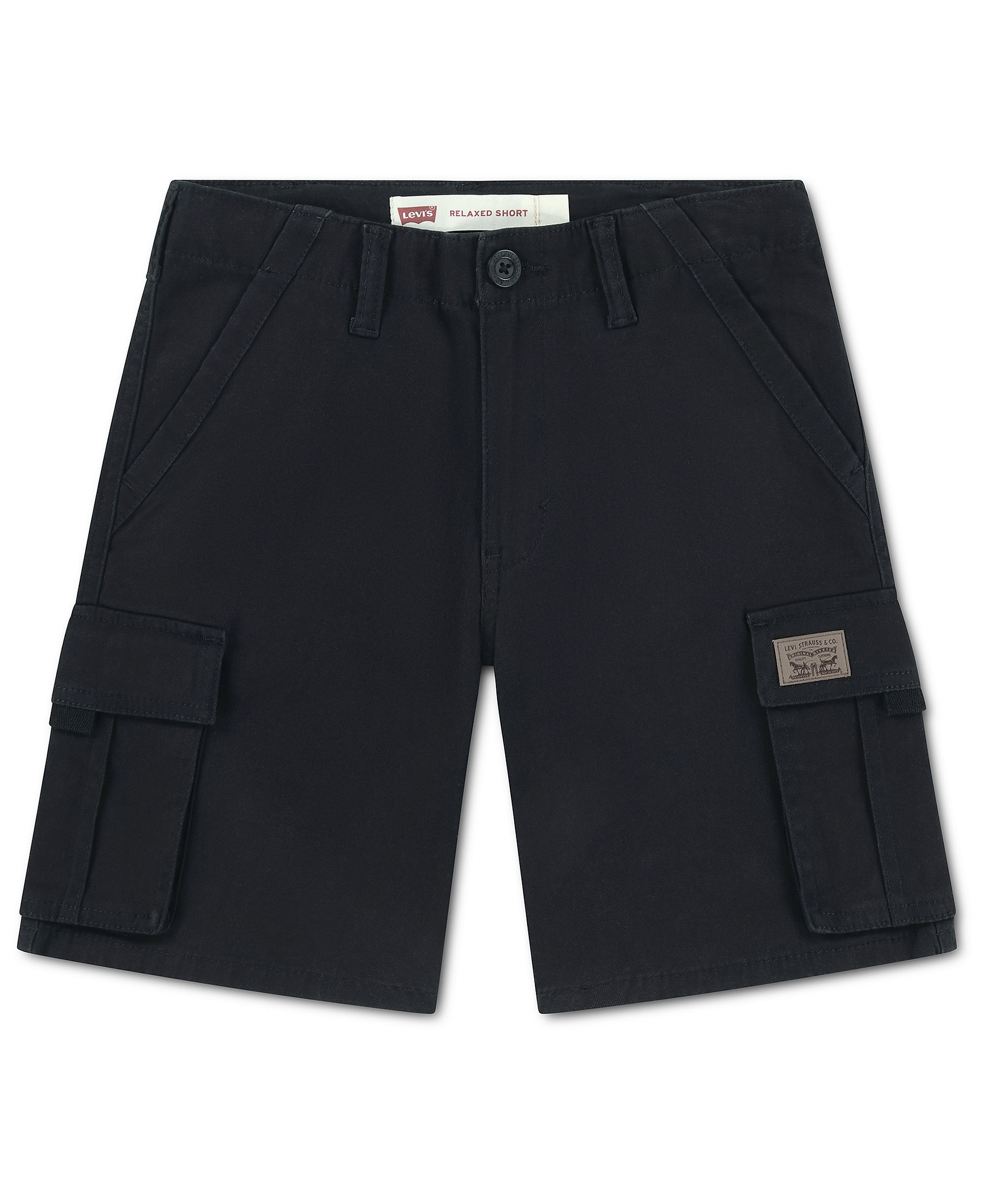 Levi's Boys' 8-20 Traditional Cargo Shorts - Jet Black