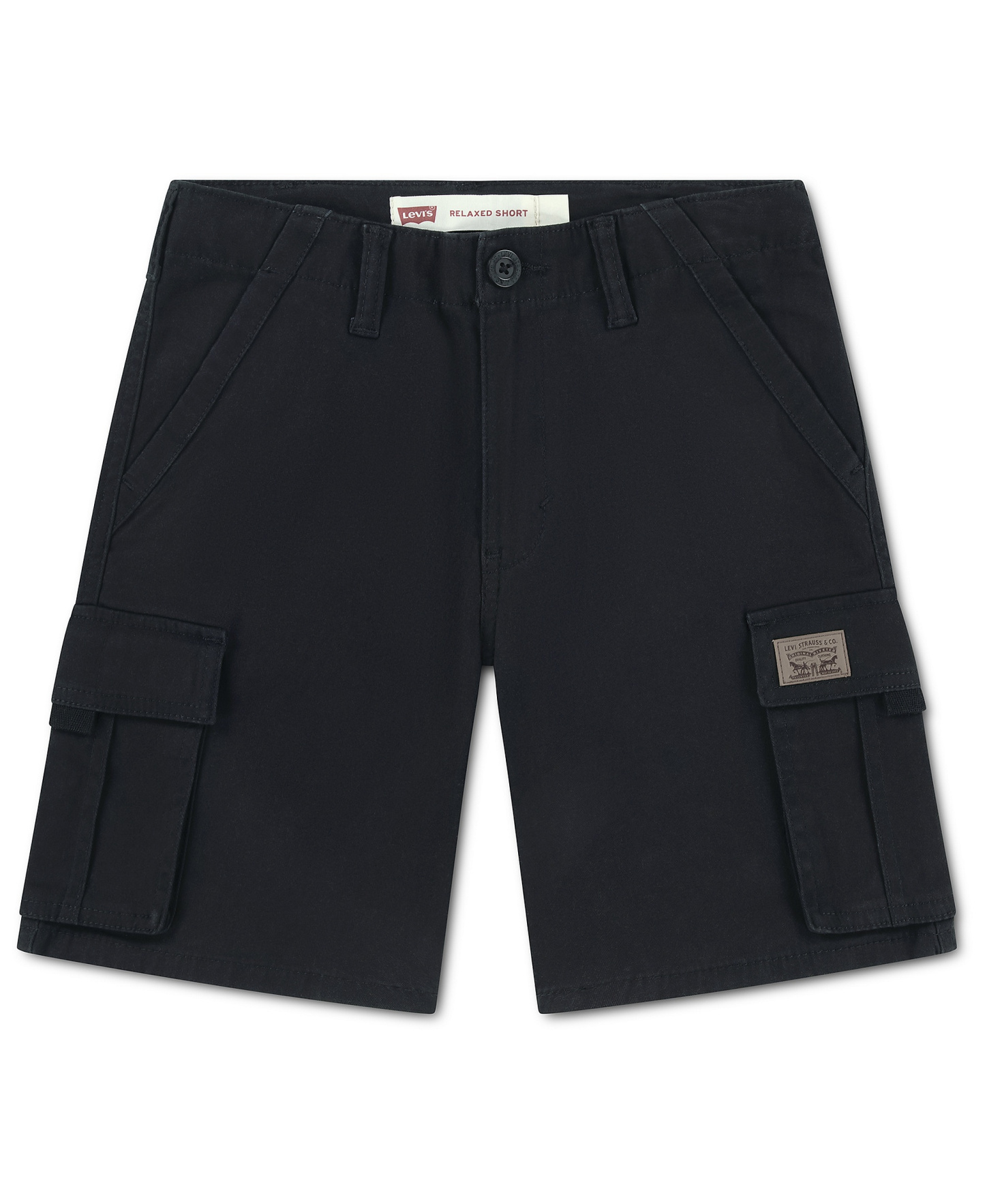 Levi's Boys' 8-20 Traditional Cargo Shorts - Jet Black