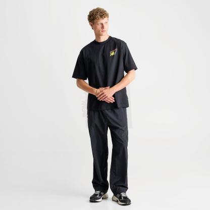Men's New Balance Classic Tri-Logo Heat Map T-Shirt - Black - view 2