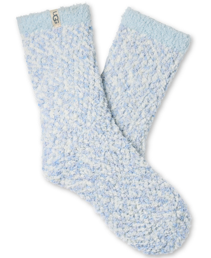UGG Women's Cozy Chenille Crew Socks - Sky Blue