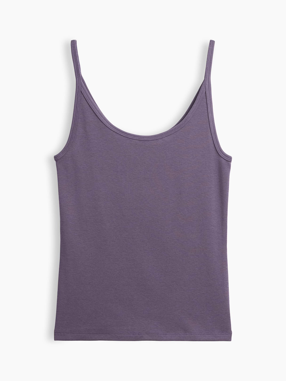Modern Crop Cami - Dark purple violet