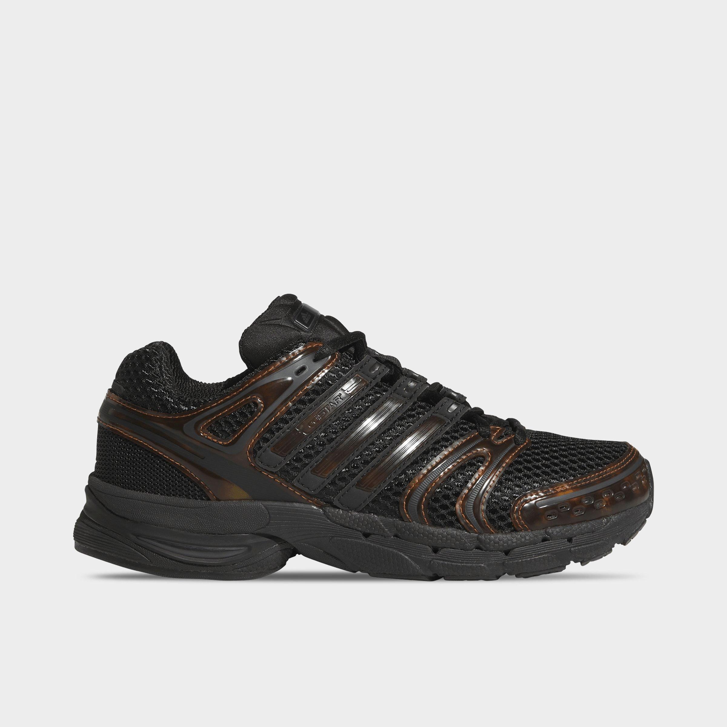 Women's adidas Adistar Control 5 Pony Print Casual Shoes - Part 2 - Core Black/Tortoise/Core Black - Left shoe facing left. Outside of the shoe.