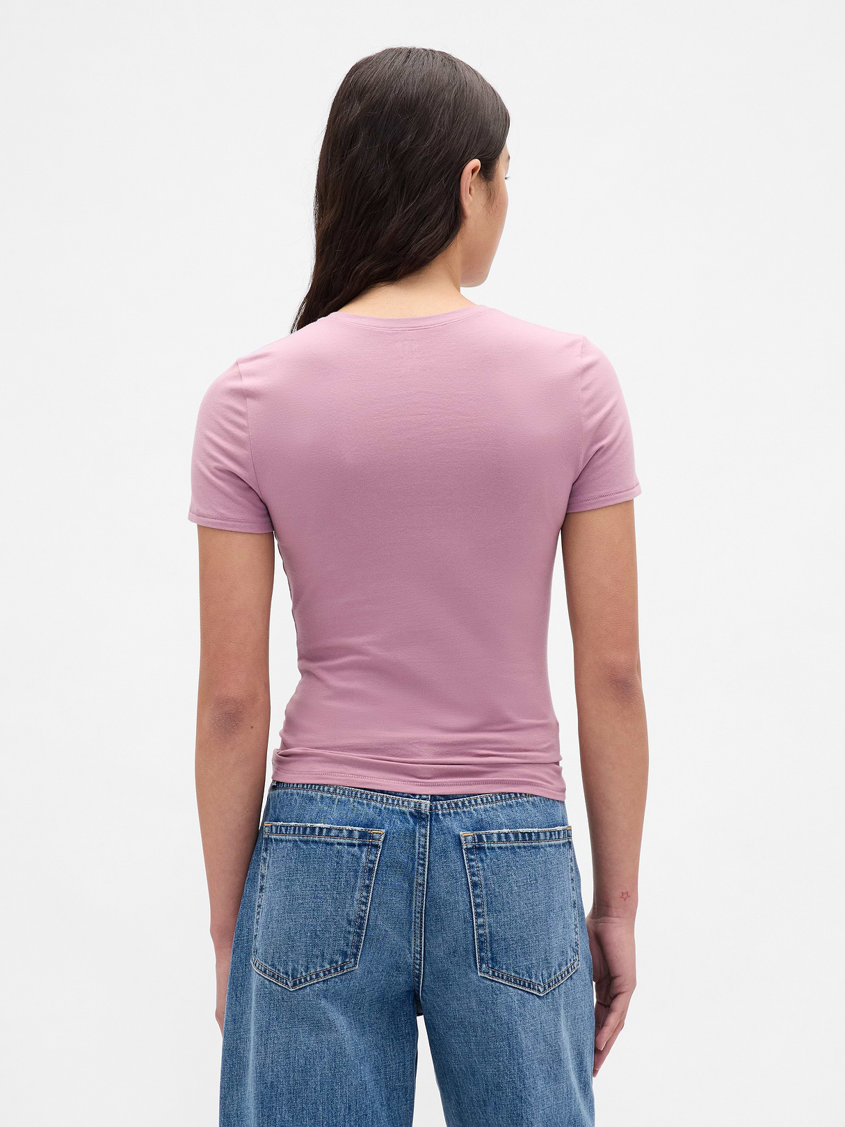CloseKnit Jersey T-Shirt - Wispy mauve pink