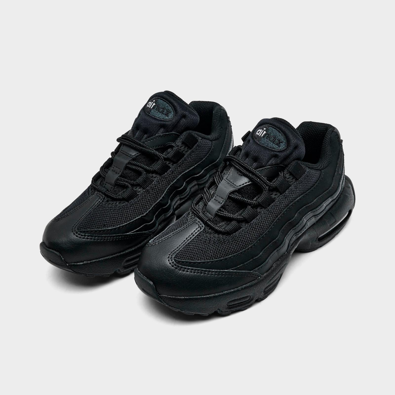 Little Kids' Nike Air Max 95 Recraft Casual Shoes - Black/Black/Black