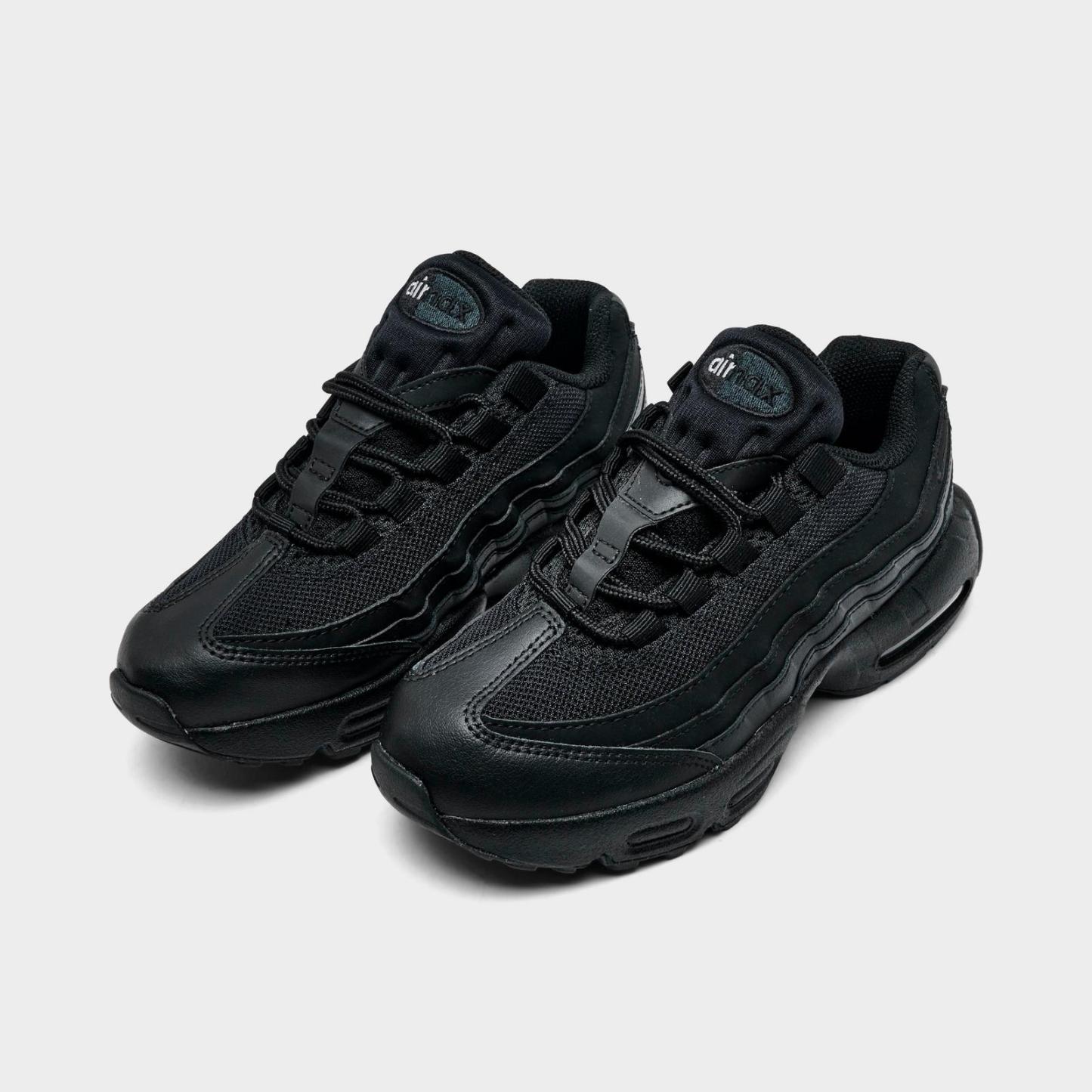 Little Kids' Nike Air Max 95 Recraft Casual Shoes - Black/Black/Black