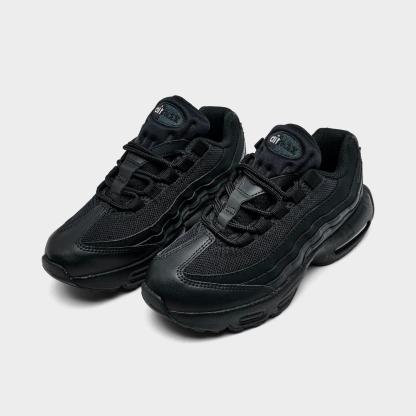 Little Kids' Nike Air Max 95 Recraft Casual Shoes - Black/Black/Black