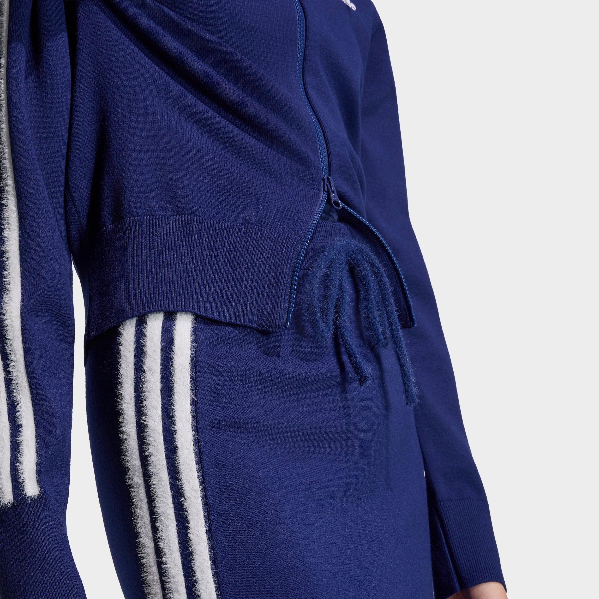 Women's adidas Originals Knitted Skirt - Dark Blue/White