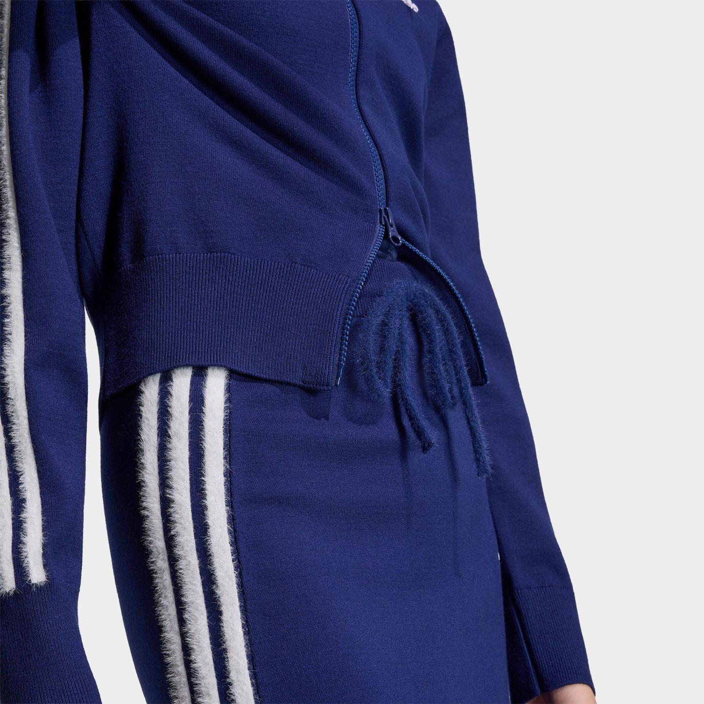 Women's adidas Originals Knitted Skirt - Dark Blue/White