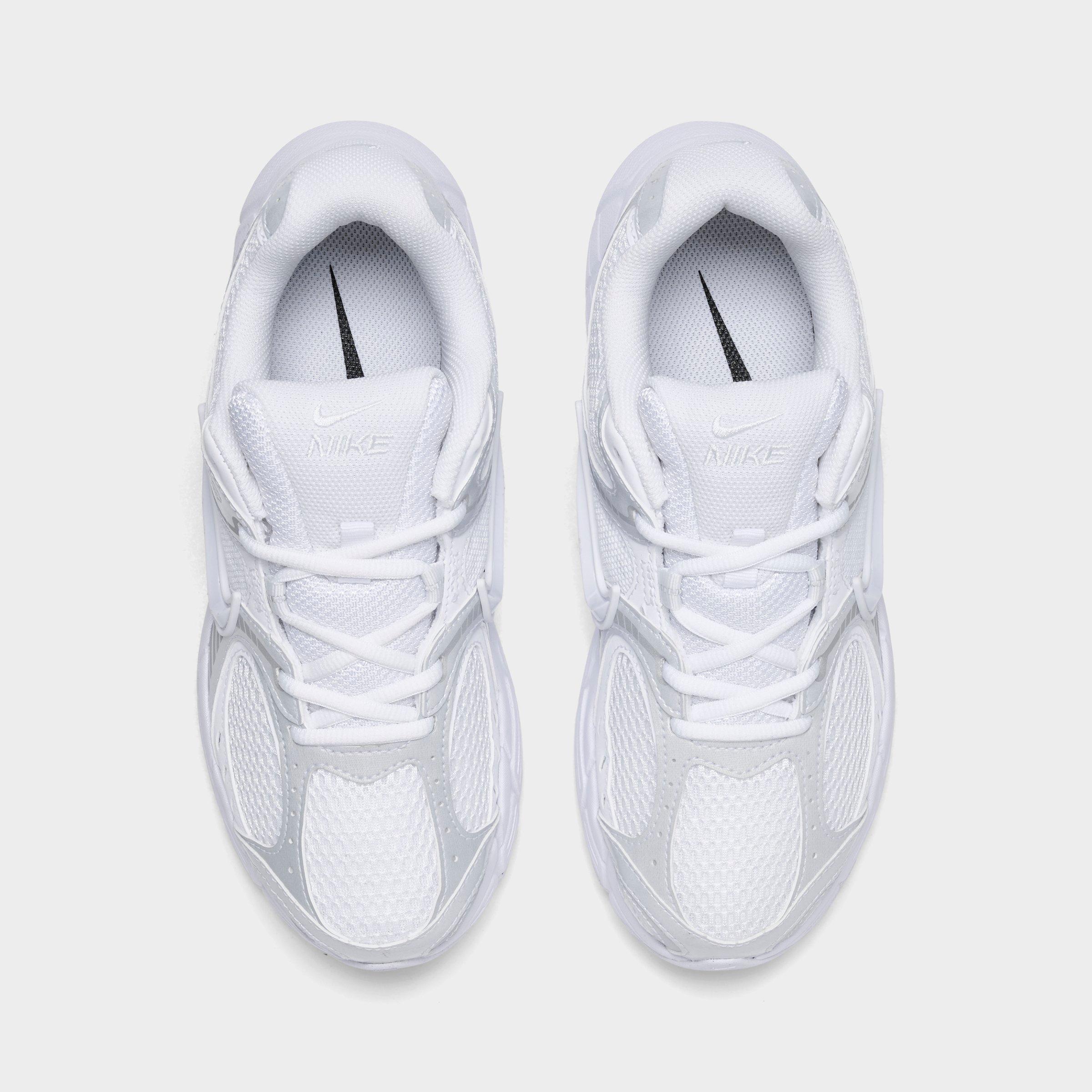 Women's Nithtke V5 RNR Casual Shoes - Part 2 - White/White/Black/Metallic Silver - Top view