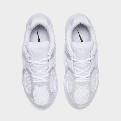 Women's Nithtke V5 RNR Casual Shoes - Part 2 - White/White/Black/Metallic Silver - Top view